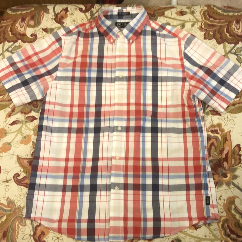 Chaps Short Sleeve Button Down